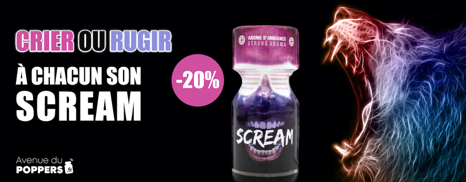 poppers scream promotion